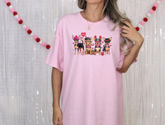 Chihuahua Valentines Shirt - Dog Valentine T-Shirt - Chihuahua Mom Gift - Dog Lover T-Shirt - Valentine Chihuahua Gift - Chihuahua Lover Tee