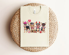 Chihuahua Valentines Shirt - Dog Valentine T-Shirt - Chihuahua Mom Gift - Dog Lover T-Shirt - Valentine Chihuahua Gift - Chihuahua Lover Tee
