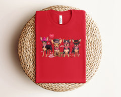 Chihuahua Valentines Shirt - Dog Valentine T-Shirt - Chihuahua Mom Gift - Dog Lover T-Shirt - Valentine Chihuahua Gift - Chihuahua Lover Tee