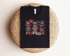 Shih Tzu Valentines Day Shirt - Dog Valentine T-Shirt - Valentines Gift - Shih Tzu Dog Mom Gift - Shih Tzu Mom Shirt - My Dog  My Valentine