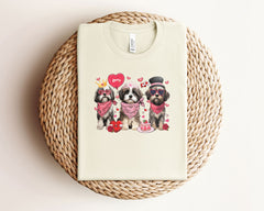 Shih Tzu Valentines Day Shirt - Dog Valentine T-Shirt - Valentines Gift - Shih Tzu Dog Mom Gift - Shih Tzu Mom Shirt - My Dog  My Valentine