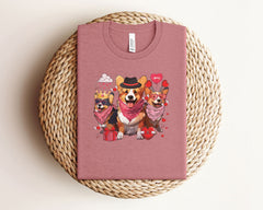 Corgi Valentine Shirt - Corgi Mom Gift - Valentines Gift - Dog Mom T-Shirt - My Corgi Is My Valentine - Corgi Mom T-Shirt - Corgi T-Shirt