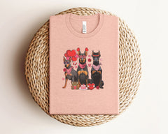 Doberman Valentines Shirt - Doberman Mom T-Shirt - Valentines Day Gift - Doberman Shirts - Gift for Doberman Mom - My Dog Is My Valentine