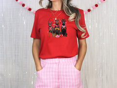 Doberman Valentines Shirt - Doberman Mom T-Shirt - Valentines Day Gift - Doberman Shirts - Gift for Doberman Mom - My Dog Is My Valentine