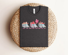 Postal Worker Valentines Shirt, Post Office Truck T-Shirt, Mailman Valentines Day Gift, Valentine Mail Truck Shirt, Cute Postal Carrier Gift