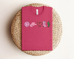 Howdy Valentine Shirt - Cowgirl Valentine Tees - Valentines Day T-Shirt - Cowgirl Valentine Outfit - Valentine Gift - Cute Country Valentine