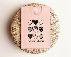 CHD Awareness T-Shirt - Heart Warrior Shirt - CHD Support Tee - Heart Disease Awareness Shirt - Heart Defect - CHD Warrior Shirt
