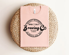 Brewing Co T-Shirt - Mamas Boobery Shirt - Funny Mom Tee - Breastfeeding Tee - New Mom Gift - Pregnancy Mom Shirt - Baby Shower Gift
