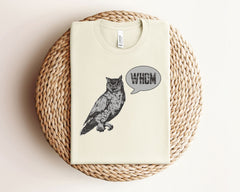 Whom Owl T-Shirt - Grammar Shirt Funny Tee - English Teacher Shirt - Back to School Shirt - Teacher Gift - Grammar Owl Shirt