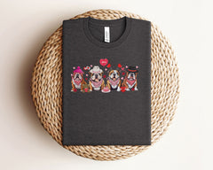 French Bulldog Valentine Shirt - Frenchie Valentines Day Tee - French Bulldog Mom Shirt - Frenchie Mom Valentine Gift - Valentine Dog Shirt