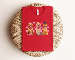 Golden Retriever Valentines Shirt - Valentine's Day Gift - Dog Lover T-Shirt - Golden Retriever Mom Shirt - Dog Mom - Dog Lover Valentine