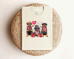 Rottweiler Valentines Shirt - Rottweiler Dog T-Shirt - Valentines Day Gift - Rottweiler Lover Tee - Valentines Dog Shirt - Valentines Gift