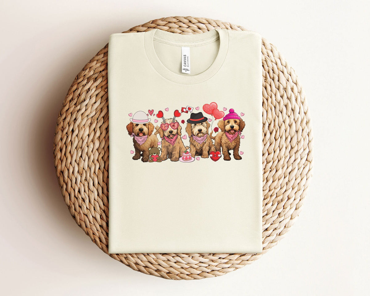 Golden Doodle Valentine Shirt - Golden Doodle Mom Gift - Valentines Day Gift - Dog Mom Shirt - XOXO Golden Doodle Tee - Dog Lover Gift