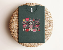 Shih Tzu Valentines Day Shirt - Dog Valentine T-Shirt - Valentines Gift - Shih Tzu Dog Mom Gift - Shih Tzu Mom Shirt - My Dog  My Valentine