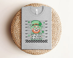 Lucky Irish Shirt, May the Luck of the Irish Be With You, Funny St Patrick Shirt, St Patrick Party Tee, Gift for Irish, March 17 T-Shirt