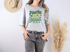 Funny St Patricks Day T-Shirt, Pinches Get Stitches Shirt, St Patrick Party Tee, Funny Irish Shirt, St Patrick Day Gift, Unisex Shirts