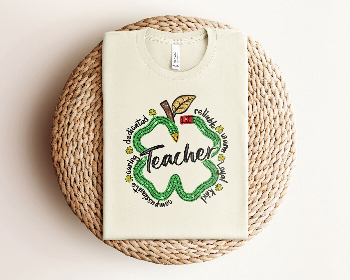 Lucky Teacher T-Shirt, St Patrick Day Teacher Shirt, St Pattys Gift for Teacher, St Patrick Day Shirt, One Lucky Teacher Tee,, Lucky T-Shirt