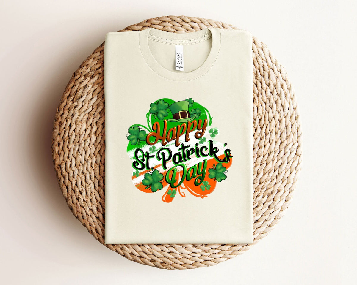 Happy St Patrick Shirt,Happy Irish T-Shirt, St Patrick Day Tee, Unisex St Patrick Shirt, Irish Shirt Gift, Lucky ShamrocK Shirt