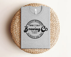 Brewing Co T-Shirt - Mamas Boobery Shirt - Funny Mom Tee - Breastfeeding Tee - New Mom Gift - Pregnancy Mom Shirt - Baby Shower Gift