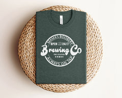 Brewing Co T-Shirt - Mamas Boobery Shirt - Funny Mom Tee - Breastfeeding Tee - New Mom Gift - Pregnancy Mom Shirt - Baby Shower Gift