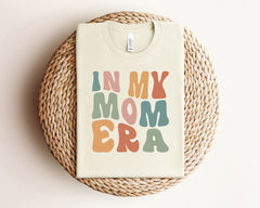 In My Mom Era Shirt, Cool Mom T-Shirt, Retro Mom Shirt, Gift for Mom, Mother's Day Gift, New Mom Shirt, Mom To Be Gift, Pregnancy Shirts