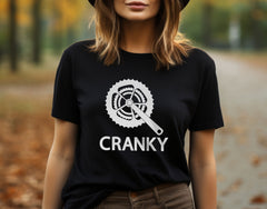 Cranky T-shirt - Funny Biking Shirt - Bike Lover Gift - Cyclist Gift Idea - Mountain Bike T-Shirt - BMX Gift - Cranky Rider Tee