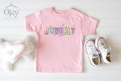 Personalized Easter Name Shirts - Matching Easter Shirts - Kids Toddler Easter Shirts - Kids Name Easter T-Shirts - Easter Gift for Kids