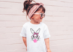 Girls Easter Bunny Shirts - Matching Easter Shirts - Easter Mom and Me Outfit - Toddler Bunny Easter T-Shirts - Easter Gift for Mom & Baby