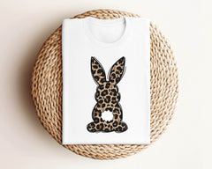 Easter Leopard Bunny Shirt - Easter Bunny T-Shirts - Kids & Adults Easter Shirts - Easter Gifts - Leopard Rabbit Shirt