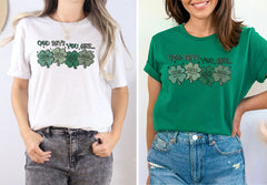 St. Patrick's Christian Shirt - God Says You Are Shirt - St. Patricks Shirt - Religious Gift - Four Leaf Clover Shirt - Lucky Christian Tee