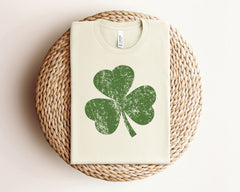 St Patrick Shamrock T-Shirt - St. Patrick's Day Tee - Retro St. Patricks Shirt - Gift for St. Patrick - Irish St. Patrick Shirt - Clover Tee