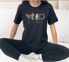 He is Risen Easter Shirt - Christian Easter T-Shirt - Easter Story Shirt - Jesus Easter Shirt - Easter Sunday Shirt - Easter Gift