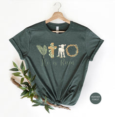 He is Risen Easter Shirt - Christian Easter T-Shirt - Easter Story Shirt - Jesus Easter Shirt - Easter Sunday Shirt - Easter Gift