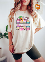 Easter Teacher Shirt - Custom Teacher Shirt - Easter Shirt - Teacher Name Easter Shirt - Easter Teacher Gift - Bunny Teacher Shirt