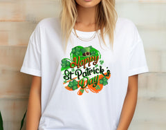 Happy St Patrick Shirt,Happy Irish T-Shirt, St Patrick Day Tee, Unisex St Patrick Shirt, Irish Shirt Gift, Lucky ShamrocK Shirt