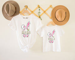 Mama Mini Easter Shirts - Custom Easter Bunny Shirts - Easter Name Shirts - Mama Bunny Shirt - Baby Bunny Easter - Easter Gift for Mom