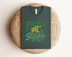 Funny St Patricks Day T-Shirt, Pinches Get Stitches Shirt, St Patrick Party Tee, Funny Irish Shirt, St Patrick Day Gift, Unisex Shirts