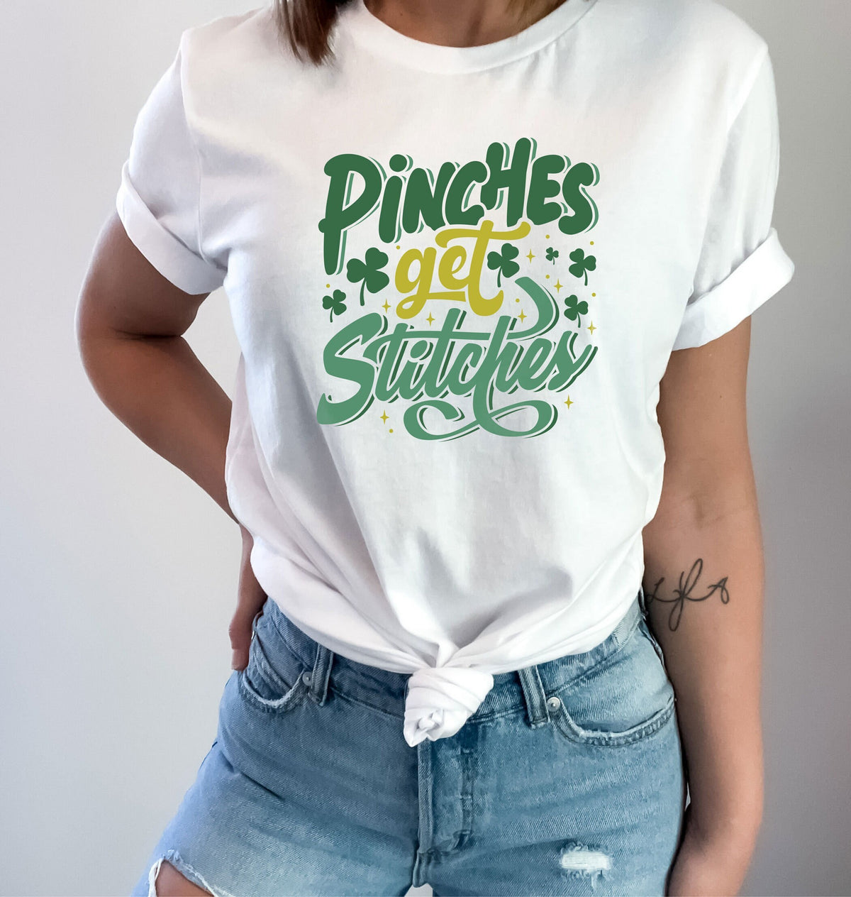 Funny St Patricks Day T-Shirt, Pinches Get Stitches Shirt, St Patrick Party Tee, Funny Irish Shirt, St Patrick Day Gift, Unisex Shirts