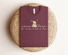 Mama Bear T-Shirt - Cute Mama Shirt - Mother's Day Shirt - Personalized Mom Shirt - Custom Mama Bear Shirt - Mothers Day Gift - New Mom Gift