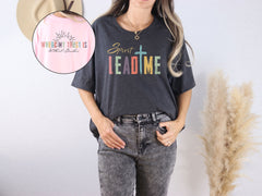 Spirit Lead Me Where My Trust is Without Borders, Christian Shirt,  Religious T-Shirts, Christian Apparel, Bible Verse Tee, Christian Gifts