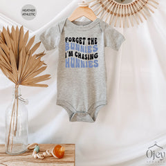 Funny Kids Easter Shirt, Forget the Bunnies Im Chasing Hunnies Shirt, Easter Kids Shirts, Easter Bunny Shirt, Kids Easter Gift