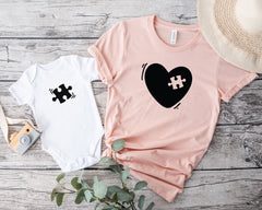 Matching Mother's Day Shirts - Mother's Day Gift - Mini Mom Shirts - Puzzle Mom Shirt - Puzzle Mini Shirt - Gift for Baby and Mom
