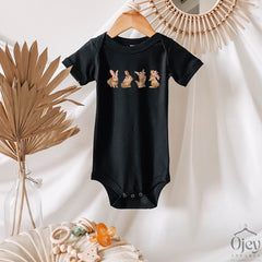 Easter Bunny Shirt - Coquette Bunny Shirt - Easter Shirts for Kids and Adults - Bunny with Bow T-Shirt - Easter Outfit - Happy Easter Shirt