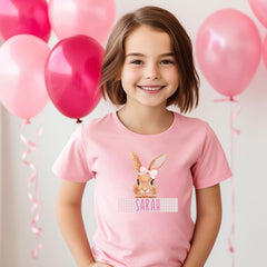 Custom Easter Kids Shirts - Personalized Easter Shirt - Easter Bunny T-Shirts - Easter Gift for Kids - Toddler Easter Shirt