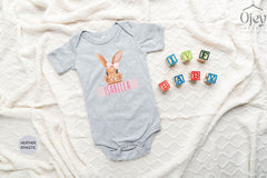 Custom Easter Kids Shirts - Personalized Easter Shirt - Easter Bunny T-Shirts - Easter Gift for Kids - Toddler Easter Shirt