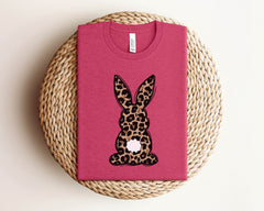 Easter Leopard Bunny Shirt - Easter Bunny T-Shirts - Kids & Adults Easter Shirts - Easter Gifts - Leopard Rabbit Shirt