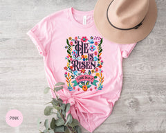 He is Risen Easter Shirt - Retro Easter Shirt - Unisex Easter T-Shirts - Christian Easter Shirt - Risen T-Shirt - Easter Gift
