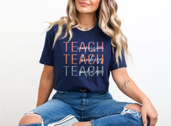 Teach Compassion Kindness Confidence T-Shirt - Inspirational Teacher Tee - Teacher Appreciation Gift - Teacher Life Shirt - Back To School