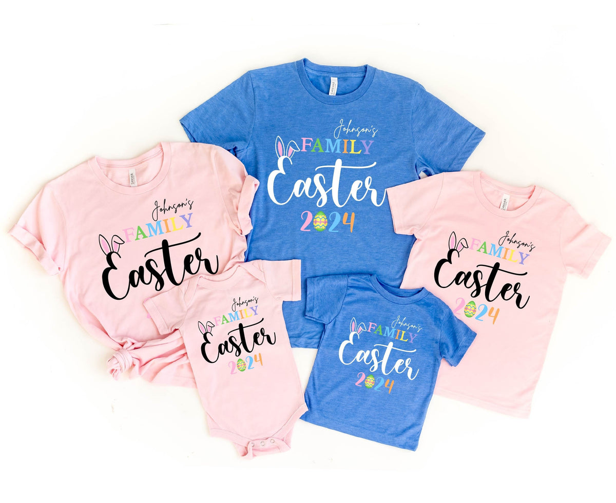 Family Easter 2025 Shirts - Family Easter Shirts - Easter 2025 Family Party Shirts - Easter Sunday Shirt - Kids Easter T-Shirts - Reunion