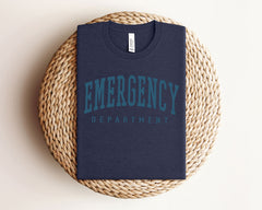 Emergency Department T-Shirt - Retro ER ED Nurse Shirt - Emergency Room Tee - Registered Nurse Gift -  Nurse Gift - ED Nurse Gift